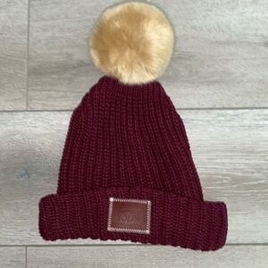 Love Your Melon womens winter hat with Pom Pom